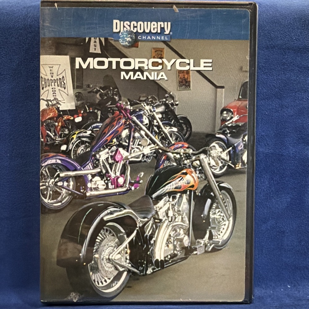 Discovery Channel- Motorcycle Mania DVD- Jesse James